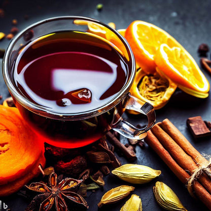 Spiced Caramel Pumpkin Tea